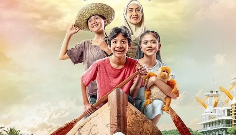 Film Jendela Seribu Sungai diadaptasi dari sebuah novel dengan judul sama karya Miranda Seftiana dan Avesina Soebli.